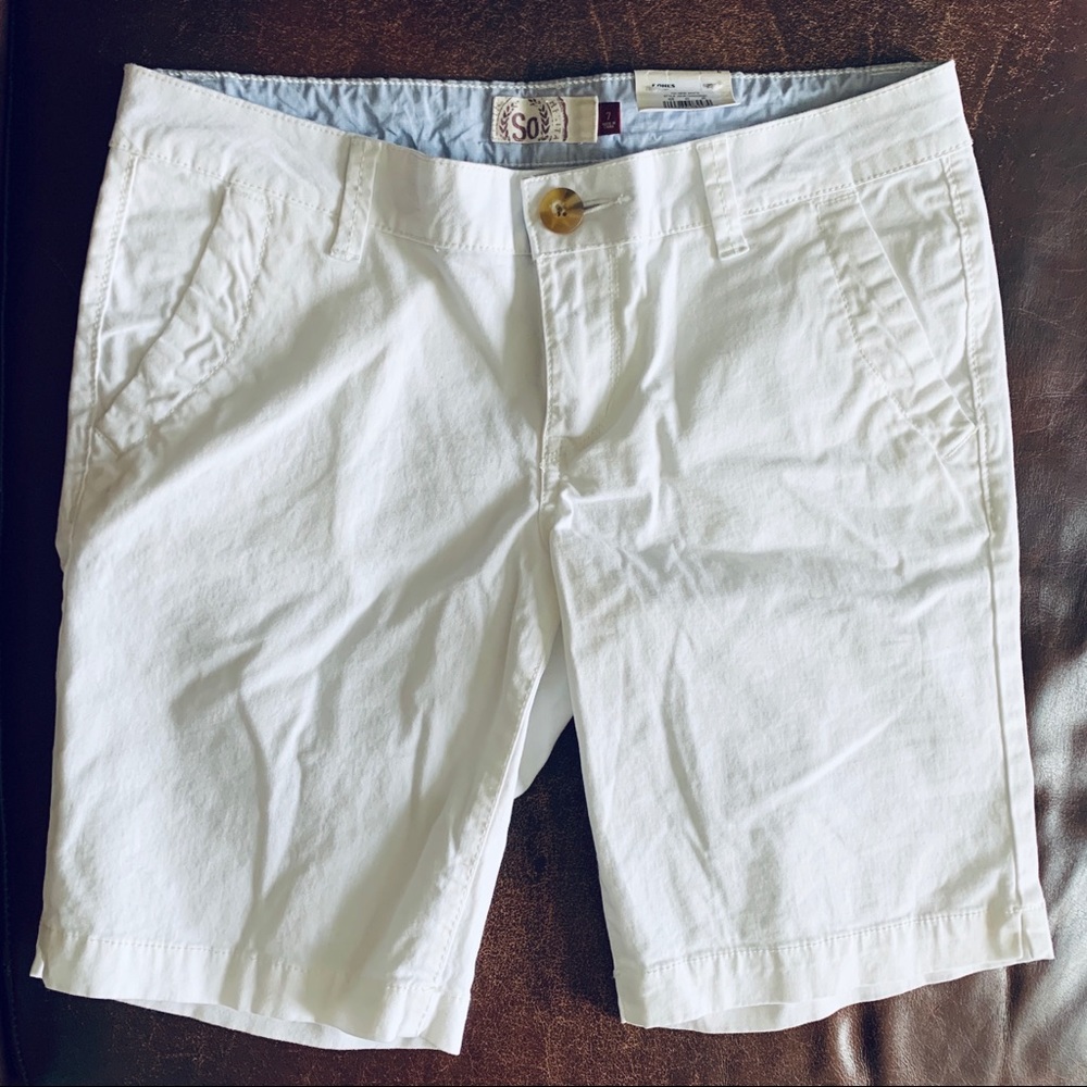 SO | Frame Stitch | Bermuda Solid Shorts